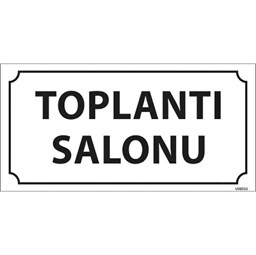 Toplantı Salonu Kapı İsimliği resmi