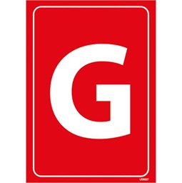 G Harfi Depolama Levhası için detaylı bilgi göster G Harfi Depolama Levhası resmi