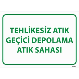Tehlikesiz Atık Geçici Depolama Atık Sahası için detaylı bilgi göster Tehlikesiz Atık Geçici Depolama Atık Sahası resmi