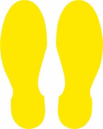 Ayak İzi Yer Etiketi 30 cm Sarı U21064 için detaylı bilgi göster Ayak İzi Yer Etiketi 30 cm Sarı U21064 resmi