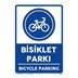 Bisiklet Parkı Uyarı Levhası U10113 resmi
