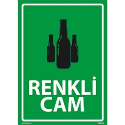 Renkli Cam Uyarı Levhası için detaylı bilgi göster Renkli Cam Uyarı Levhası resmi