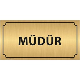 Müdür Kapı İsimliği için detaylı bilgi göster Müdür Kapı İsimliği resmi