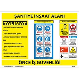 Şantiye İnşaat Planı Uyarı Levhası için detaylı bilgi göster Şantiye İnşaat Planı Uyarı Levhası resmi