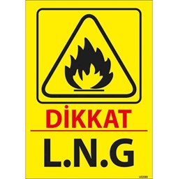 Lng Uyarı Levhası resmi