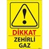 Zehirli Gaz Uyarı Levhası resmi