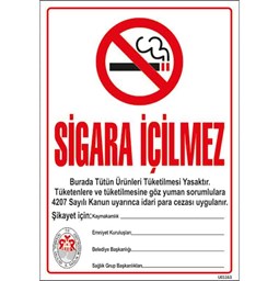 Sigara içmek Yasaktır Resmi Telefonlar Uyarı Levhası için detaylı bilgi göster Sigara içmek Yasaktır Resmi Telefonlar Uyarı Levhası resmi