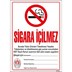 Sigara içmek Yasaktır Resmi Telefonlar Uyarı Levhası resmi