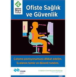 İş Güvenliği Afişi - Ofiste Sağlık ve Güvenlik için detaylı bilgi göster İş Güvenliği Afişi - Ofiste Sağlık ve Güvenlik resmi