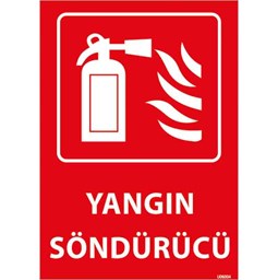 Yangın Söndürücü Uyarı Levhası için detaylı bilgi göster Yangın Söndürücü Uyarı Levhası resmi
