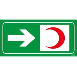 İlk Yardım Dolabı Sağ Ok Uyarı Levhası için detaylı bilgi göster İlk Yardım Dolabı Sağ Ok Uyarı Levhası resmi