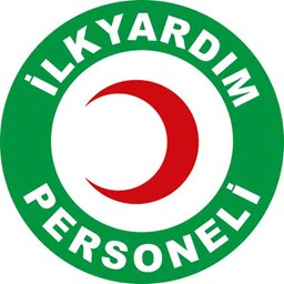 İlk Yardım Personeli Baret Etiketi 3 Cm Çap için detaylı bilgi göster İlk Yardım Personeli Baret Etiketi 3 Cm Çap resmi