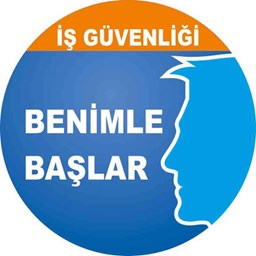 İş Güvenliği Benimle Başlar Baret Etiketi 3 Cm Çap için detaylı bilgi göster İş Güvenliği Benimle Başlar Baret Etiketi 3 Cm Çap resmi
