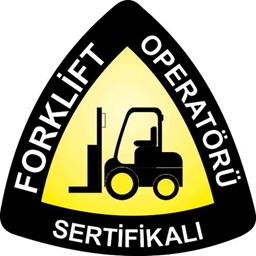 Sertifikalı Forklift Operatörü Baret Etiketi 3 Cm Çap için detaylı bilgi göster Sertifikalı Forklift Operatörü Baret Etiketi 3 Cm Çap resmi