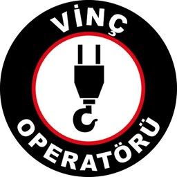 Vinç Operatörü Baret Etiketi 3 Cm Çap için detaylı bilgi göster Vinç Operatörü Baret Etiketi 3 Cm Çap resmi