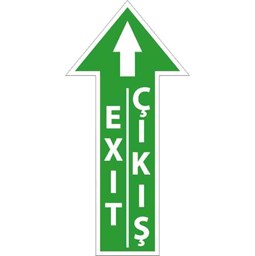 Acil Çıkış Yönü Yer Etiketi Fosforlu 35x17 için detaylı bilgi göster Acil Çıkış Yönü Yer Etiketi Fosforlu 35x17 resmi