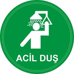 Acil Duş Yer Etiketi 30 cm Çap Fosforlu için detaylı bilgi göster Acil Duş Yer Etiketi 30 cm Çap Fosforlu resmi