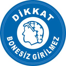 Bonesiz Girilmez Yer Etiketi 30 cm Çap için detaylı bilgi göster Bonesiz Girilmez Yer Etiketi 30 cm Çap resmi