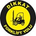 Forklift Yolu Yer Etiketi 30 cm Çap resmi