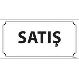 Satış Kapı İsimliği için detaylı bilgi göster Satış Kapı İsimliği resmi