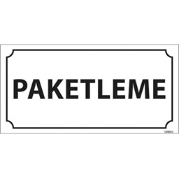 Paketleme Kapı İsimliği için detaylı bilgi göster Paketleme Kapı İsimliği resmi