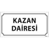 Kazan Dairesi Kapı İsimliği resmi