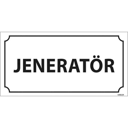 Jeneratör Kapı İsimliği resmi
