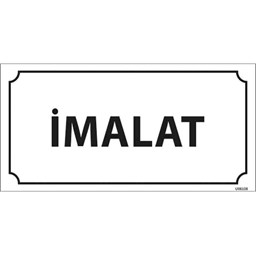 İmalat Kapı İsimliği için detaylı bilgi göster İmalat Kapı İsimliği resmi