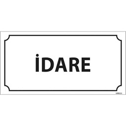 İdare Kapı İsimliği için detaylı bilgi göster İdare Kapı İsimliği resmi
