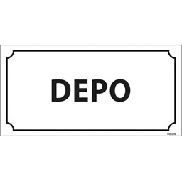 Depo Kapı İsimliği için detaylı bilgi göster Depo Kapı İsimliği resmi